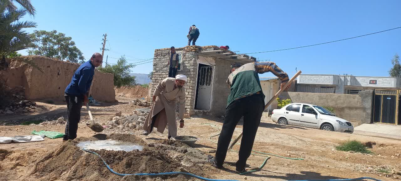 خدمت رسانی جهادگران در عرصه عمرانی