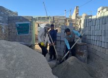 خدمت رسانی جهادگران در عرصه عمرانی